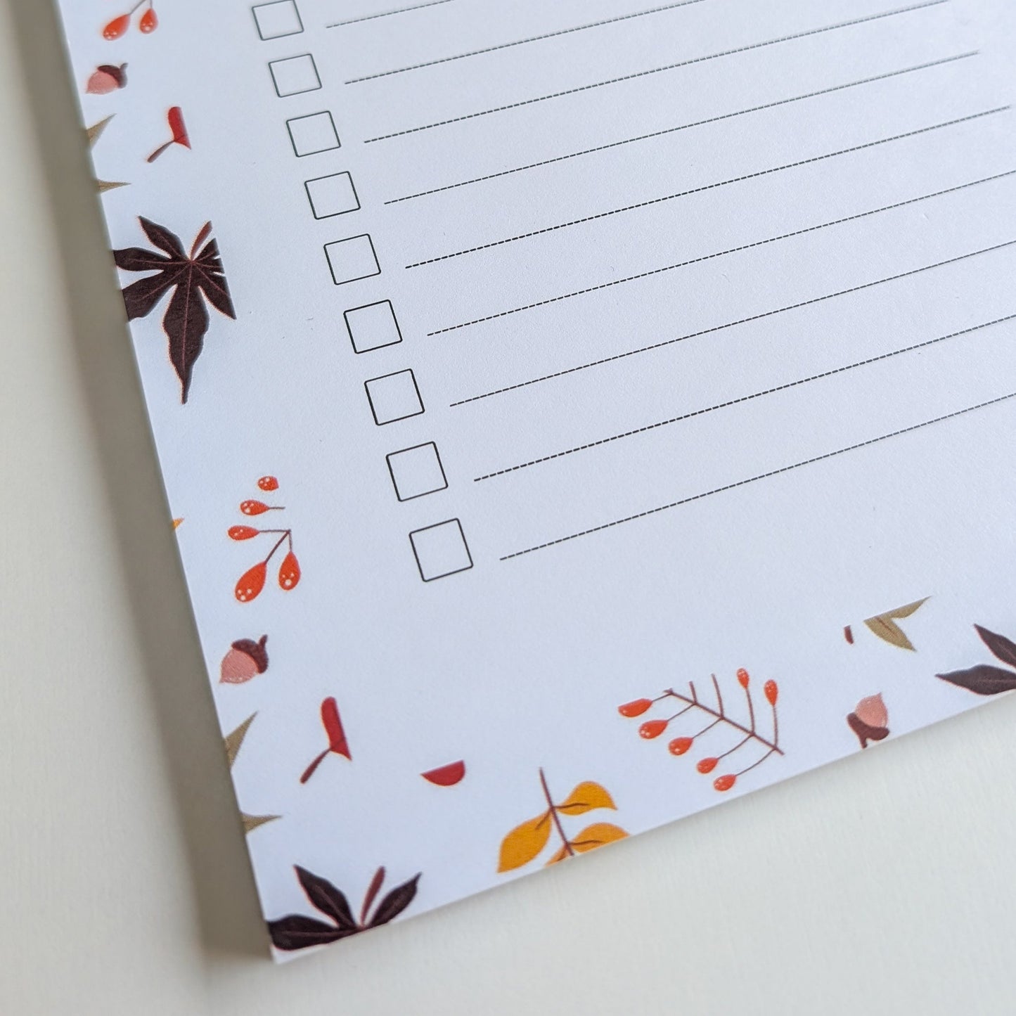 To-Do Liste A5 - Feuilles d'Automne