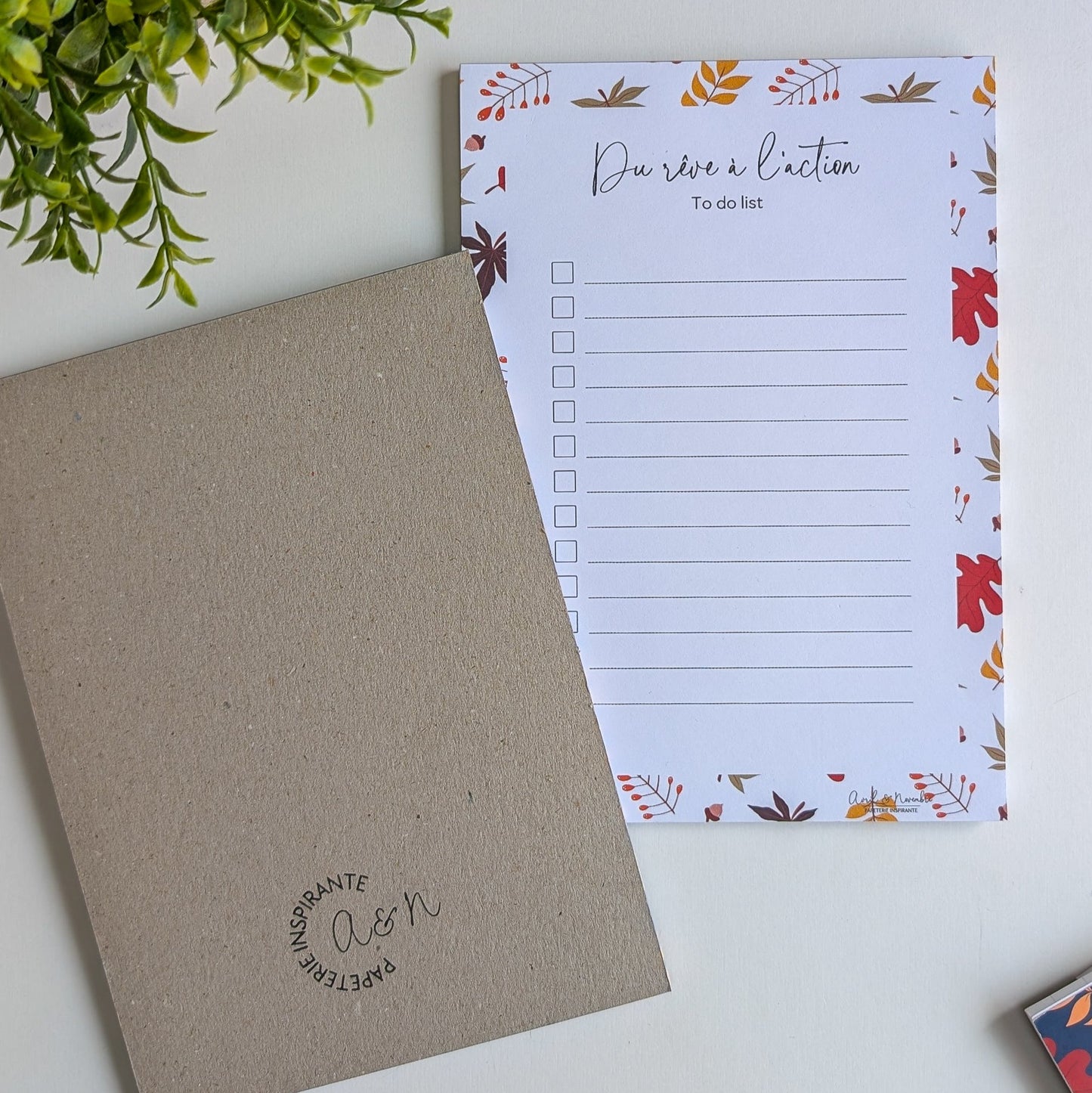 To-Do Liste A5 - Feuilles d'Automne