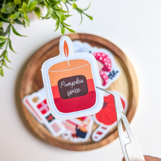 Sticker – Bougie Pumpkin Spice