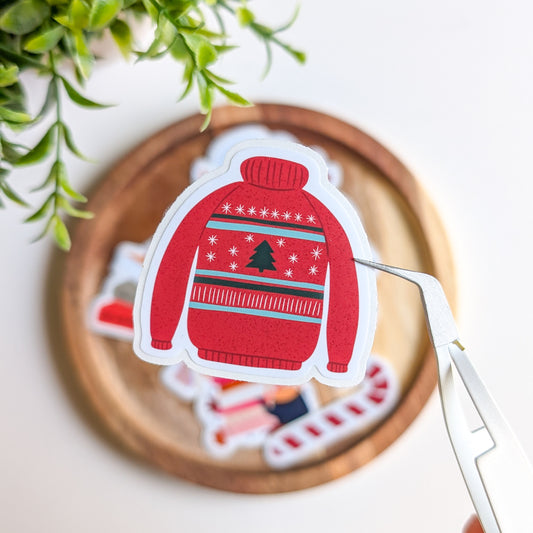 Sticker – Pull de Noël