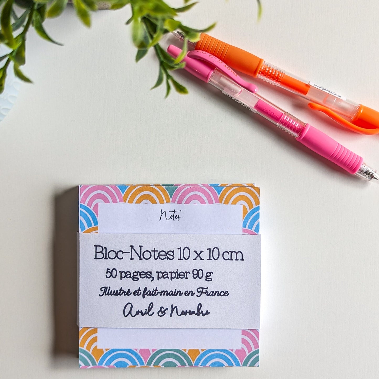 Lot de 2 Bloc-Notes Arcs