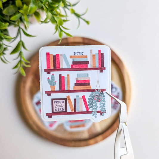 Sticker – Proud Book Nerd