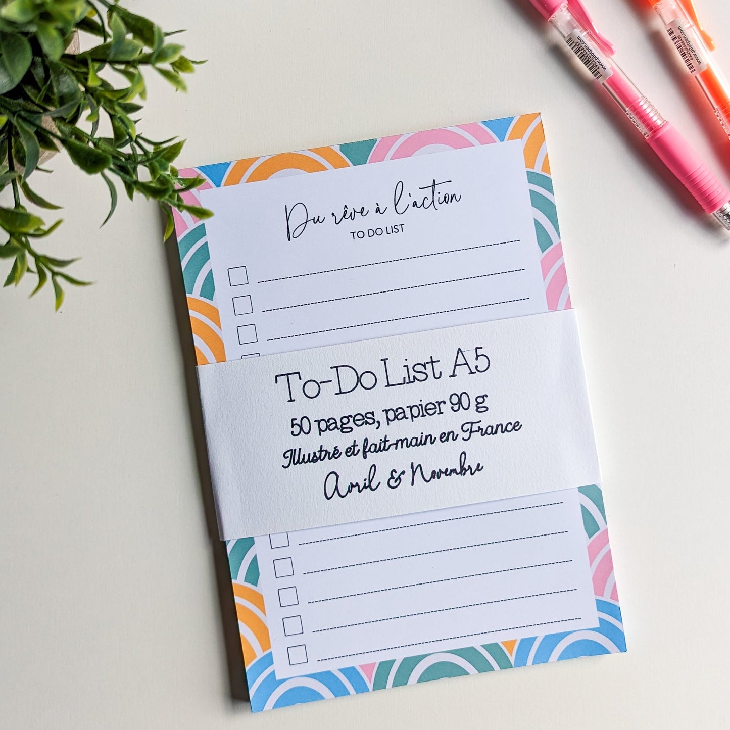 To-Do List A5 Arcs