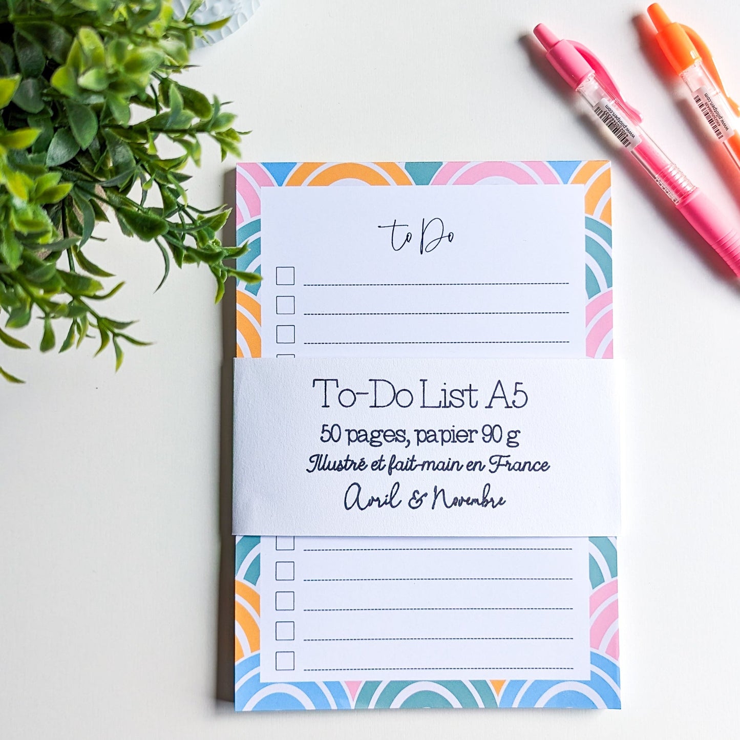 To-Do List A5 Arcs