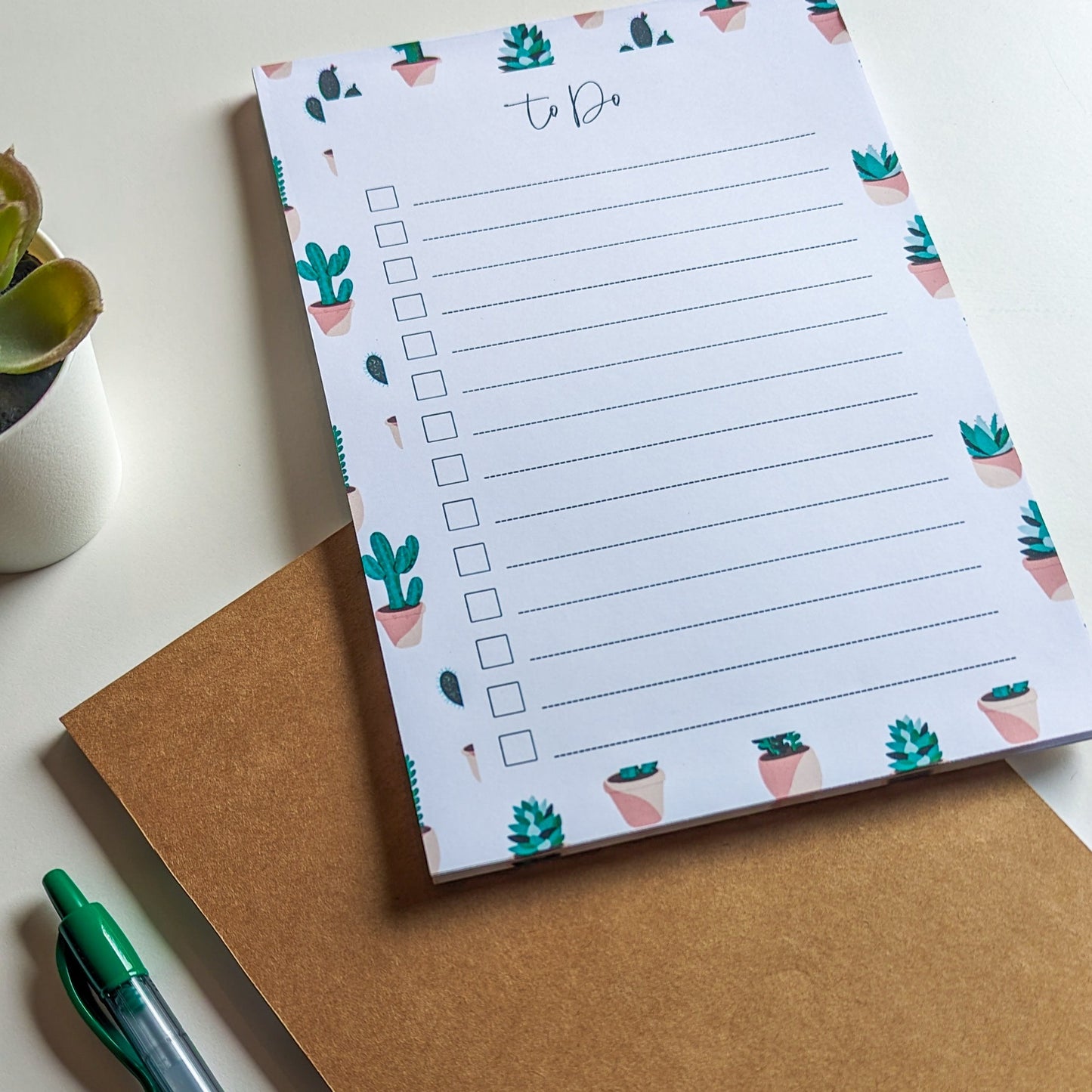 To-Do Liste A5 Cactus