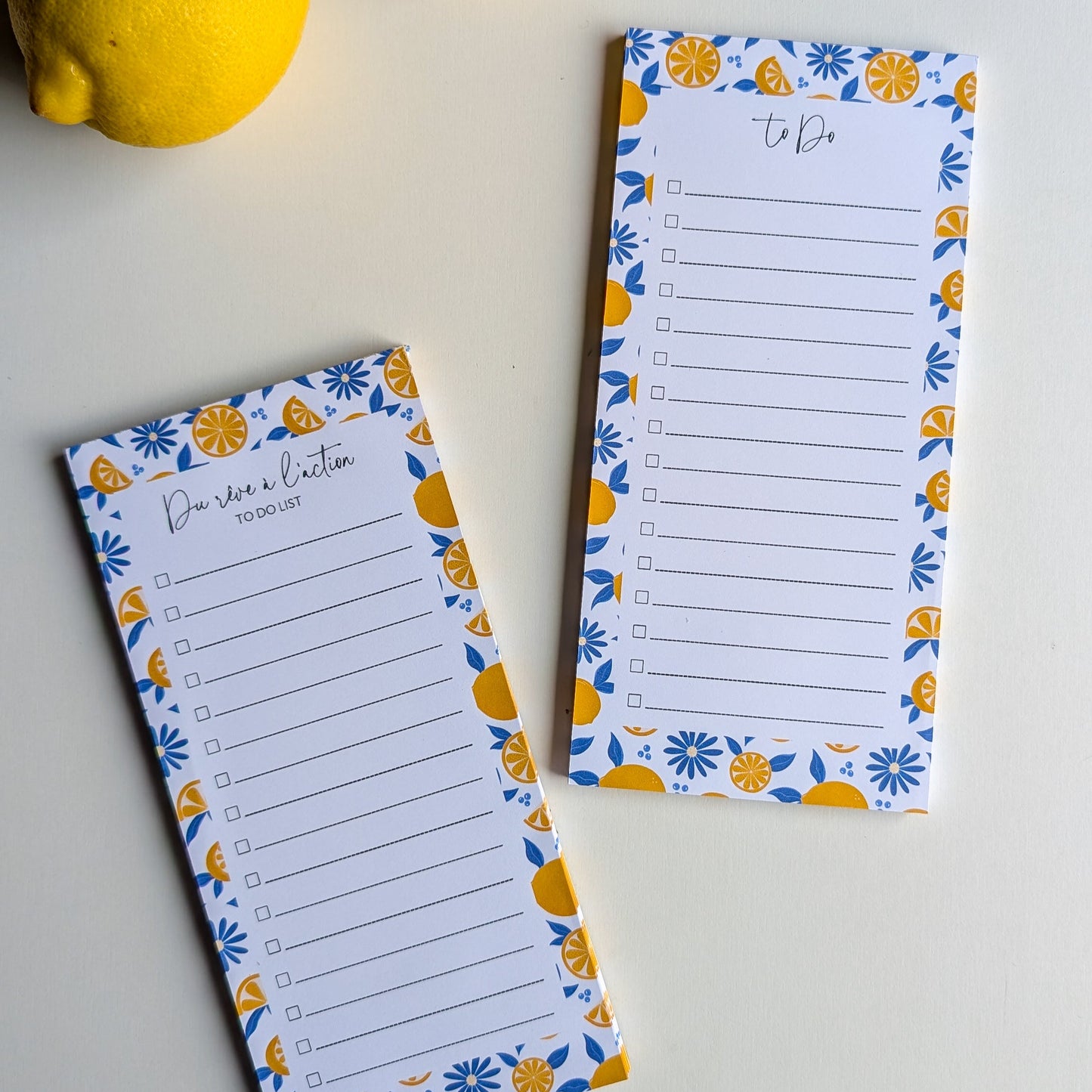 To-Do Liste 10x21 cm - Citrons