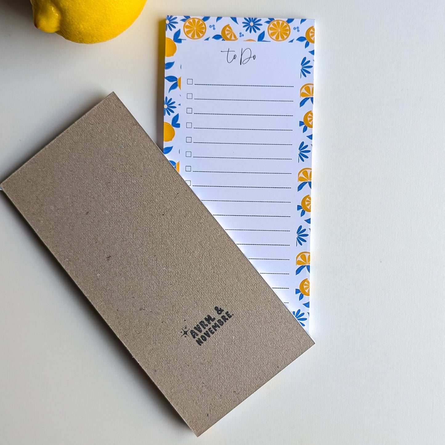 To-Do Liste 10x21 cm - Citrons