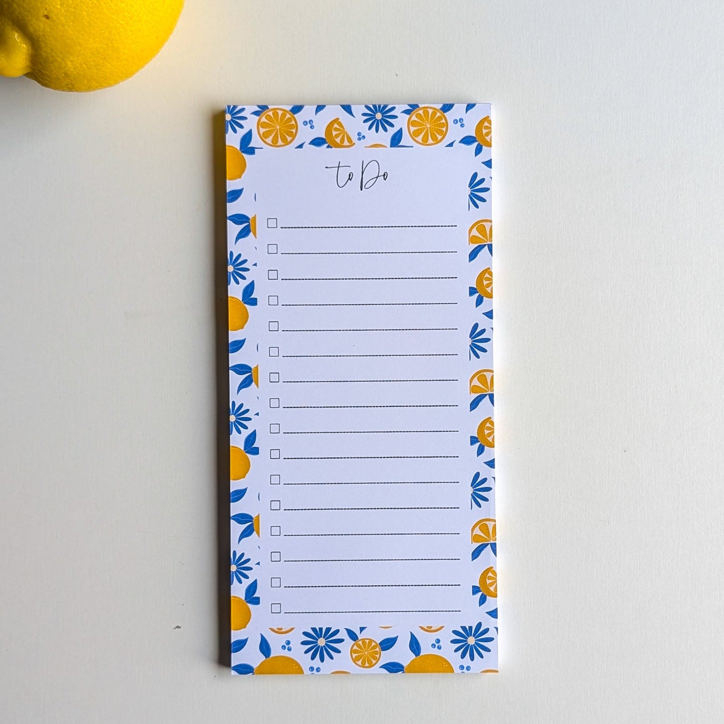To-Do Liste 10x21 cm - Citrons