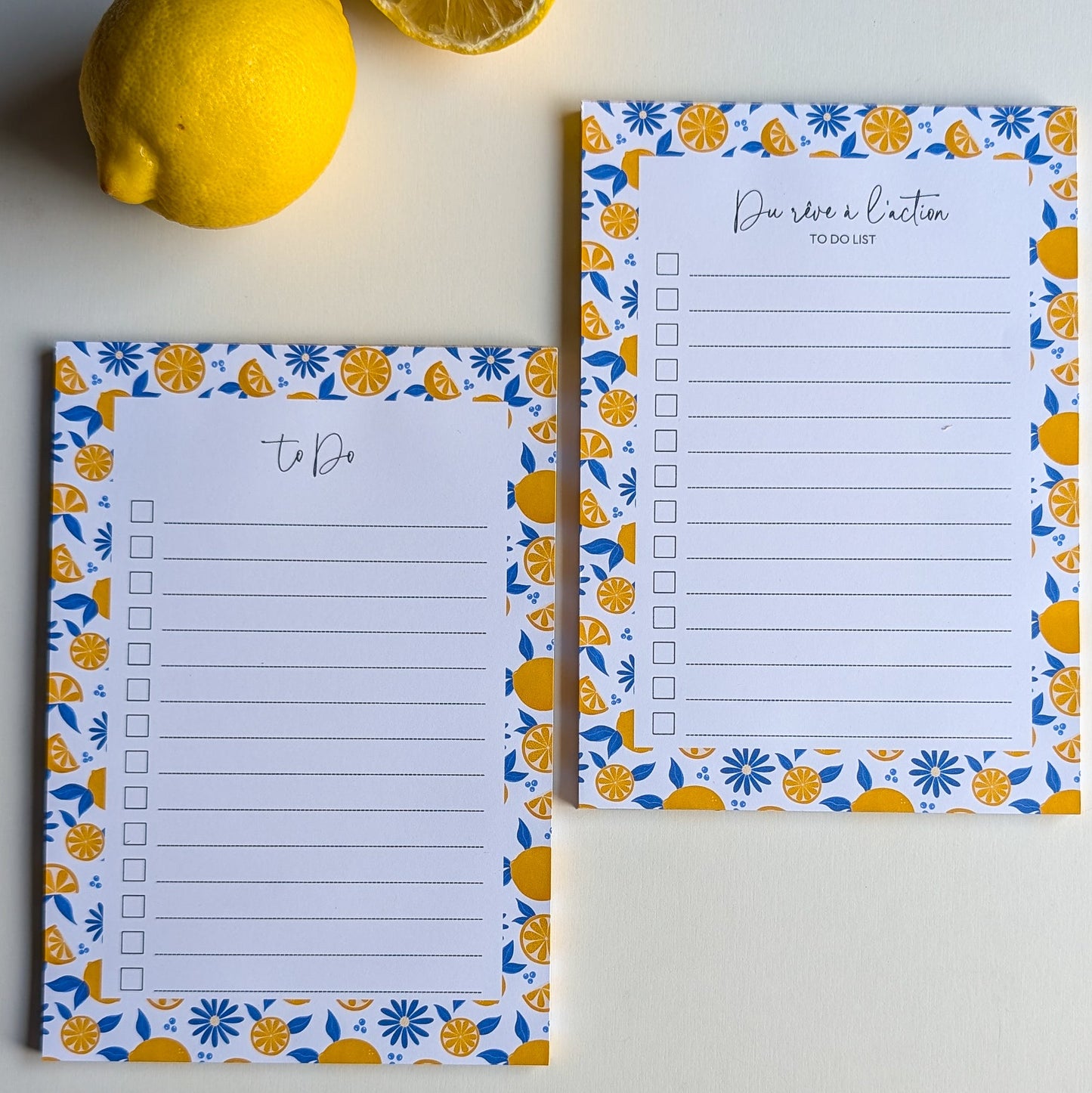 To-Do Liste A5 - Citrons