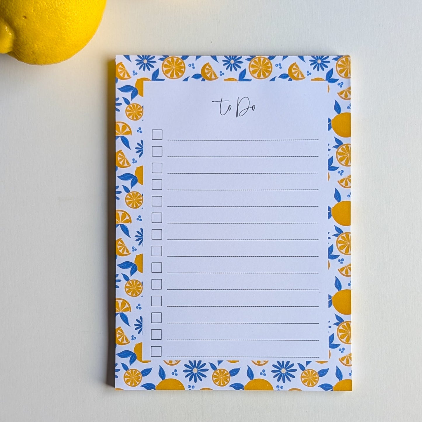 To-Do Liste A5 - Citrons