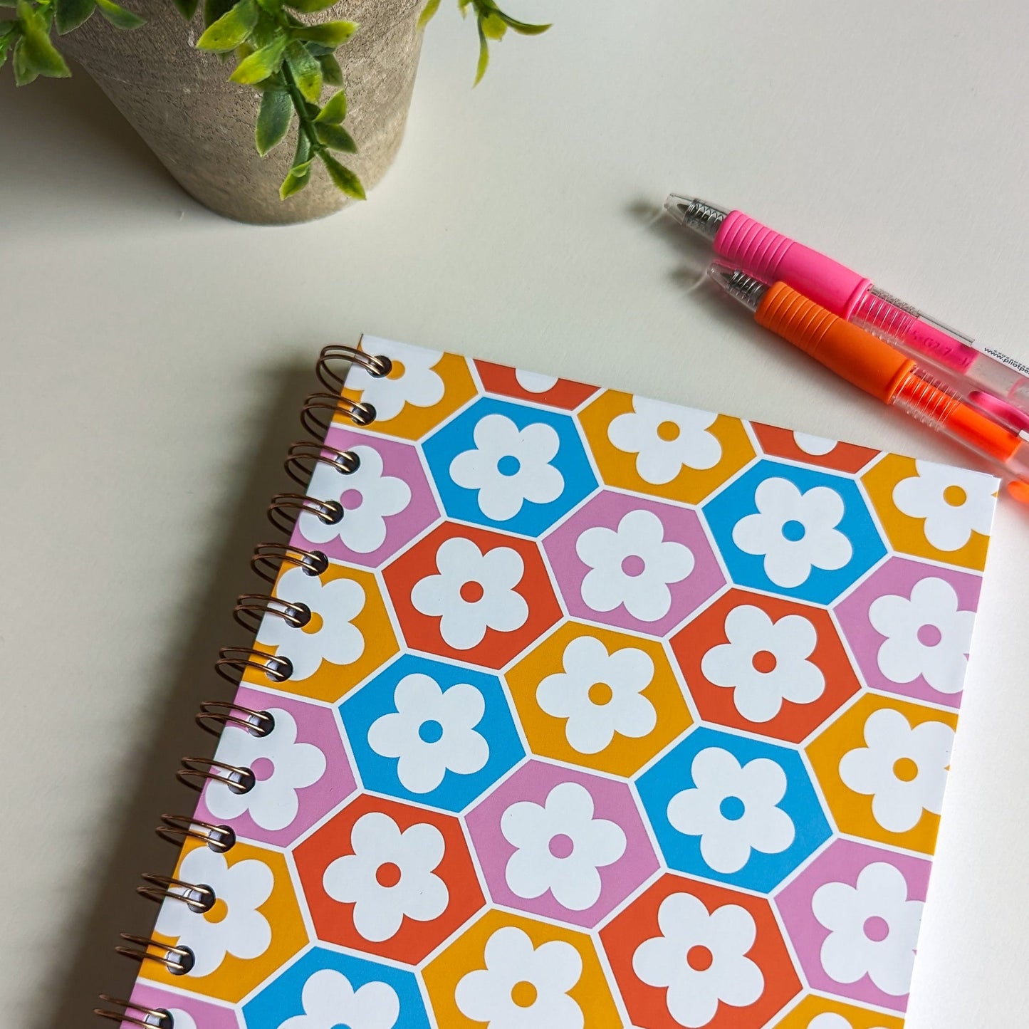 Carnet à Spirales Fleurs
