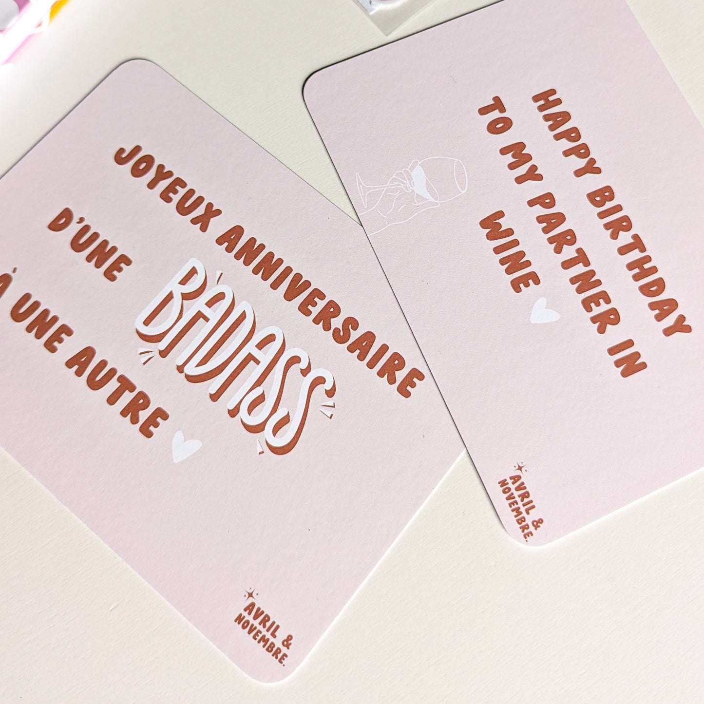 Carte de voeux Anniversaire