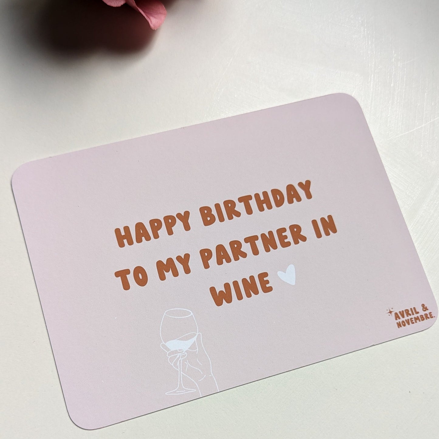 Carte de voeux Anniversaire