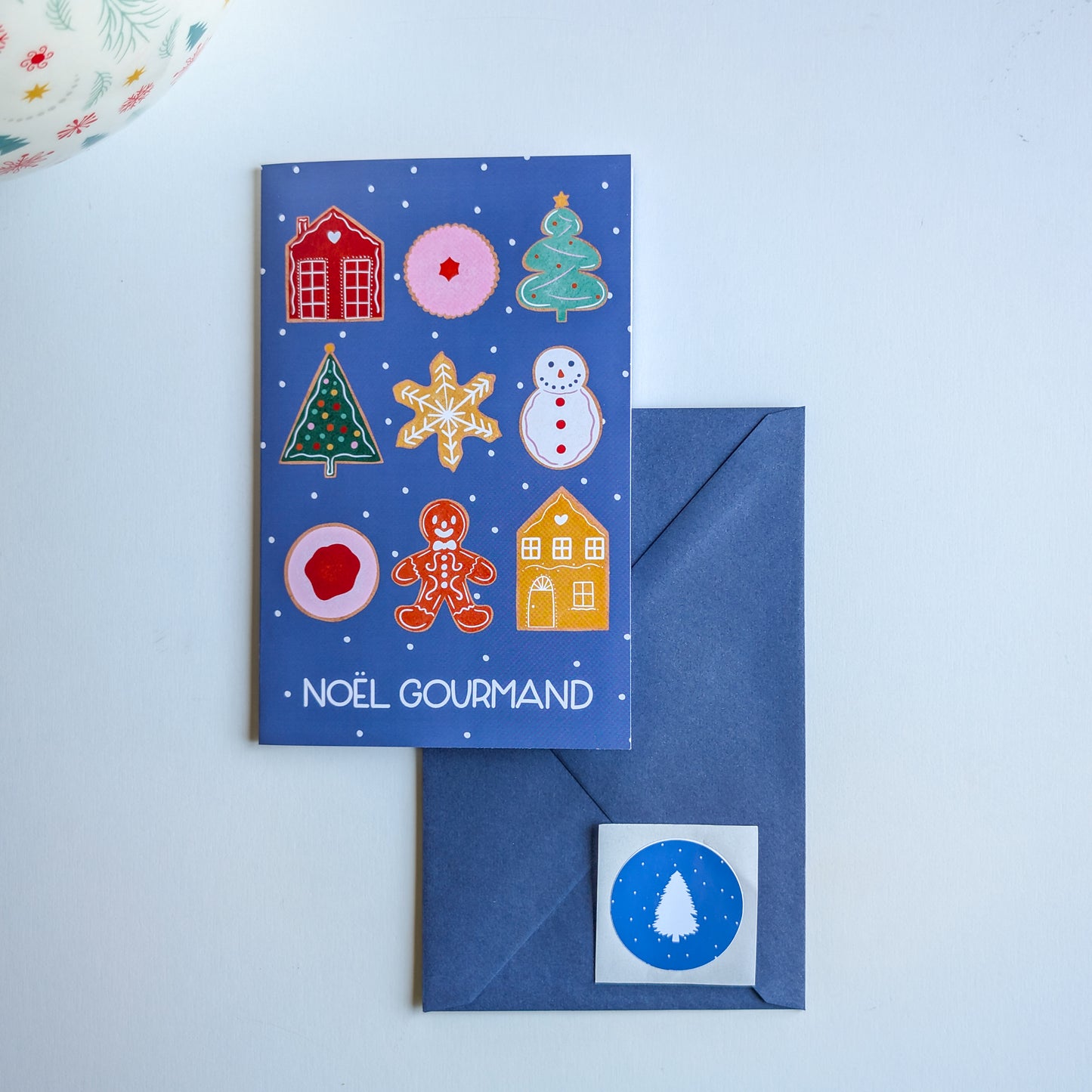 Carte de voeux - Noël Gourmand