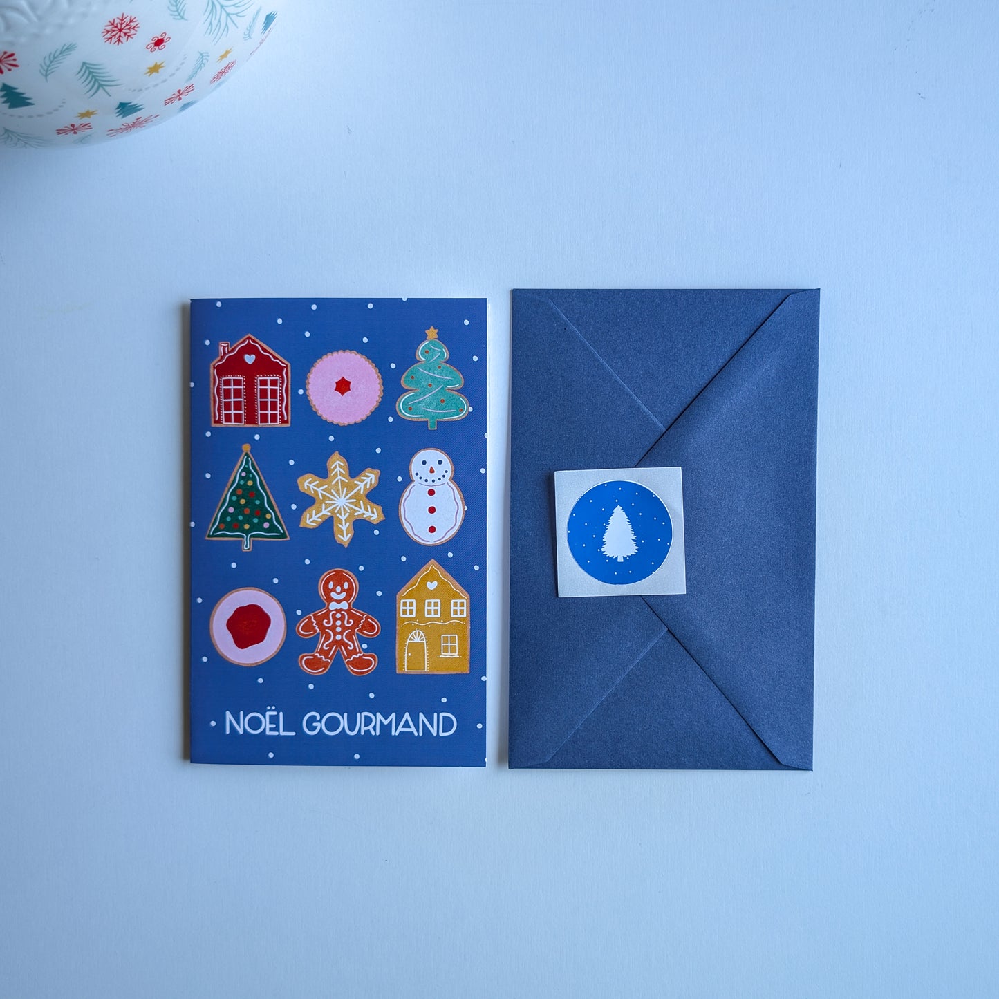 Carte de voeux - Noël Gourmand