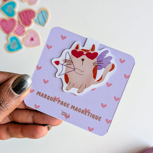 Marque-Page Magnétique -  Chatpidon