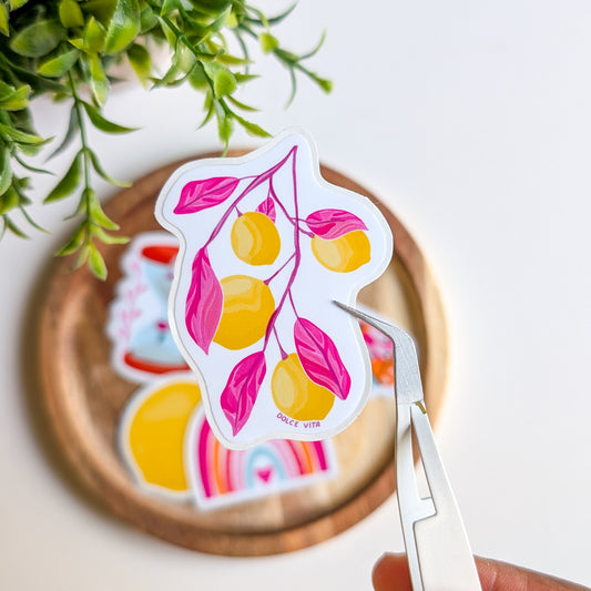 Sticker – Citrons & Dolce vita