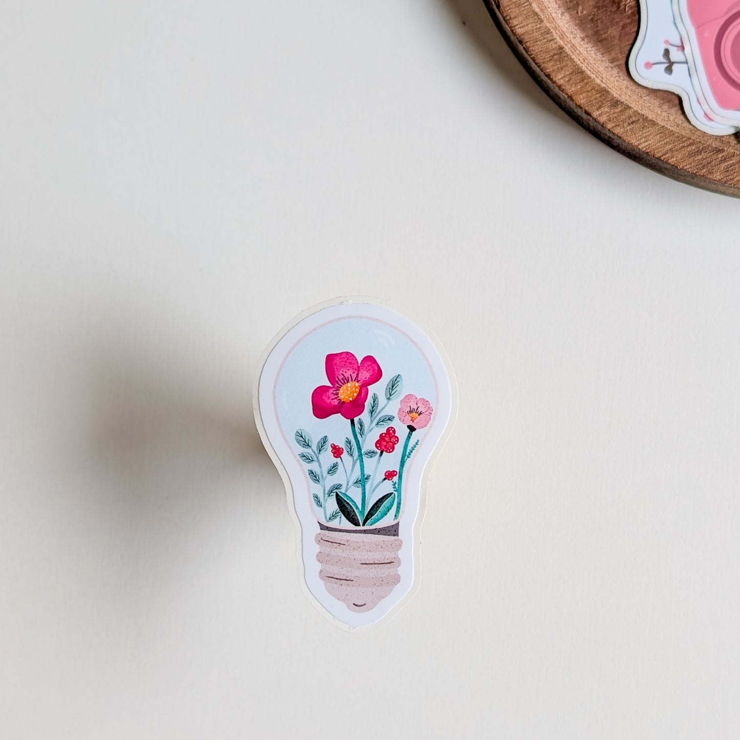 Sticker – Ampoule Fleurie