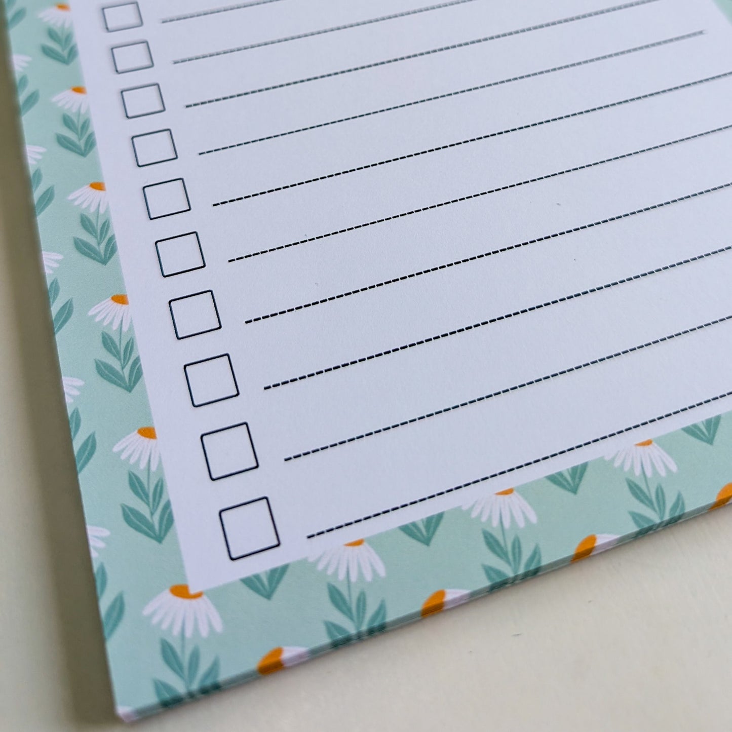 To-Do Liste A5 - Marguerites rétro