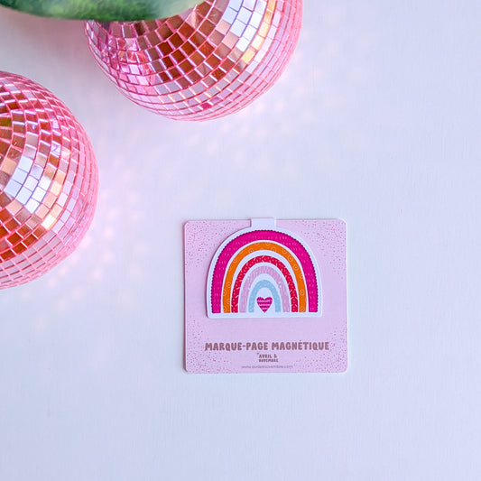 Marque-Page Magnétique – Arc coloré
