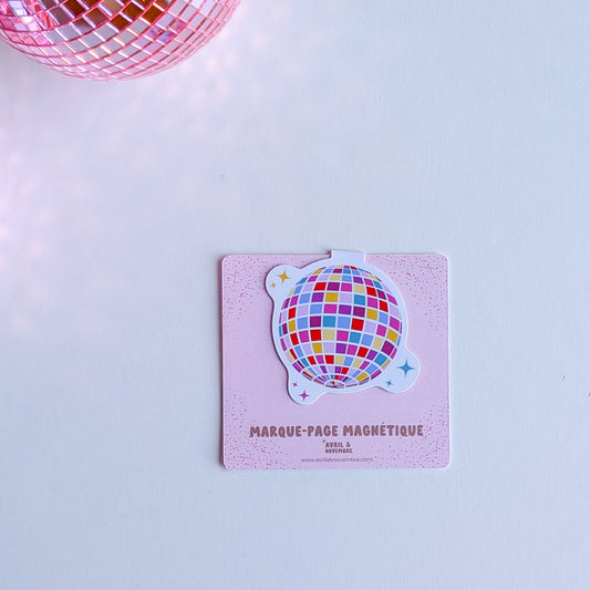 Marque-Page Magnétique – Boule à facettes