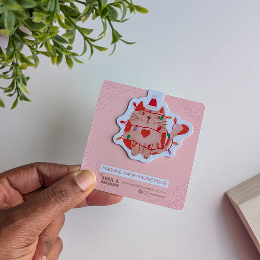 Marque-Page Magnétique – Chat-pin