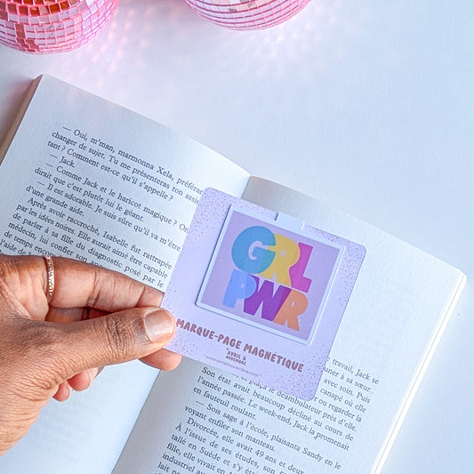 Marque-Page Magnétique – GiRL PoWeR