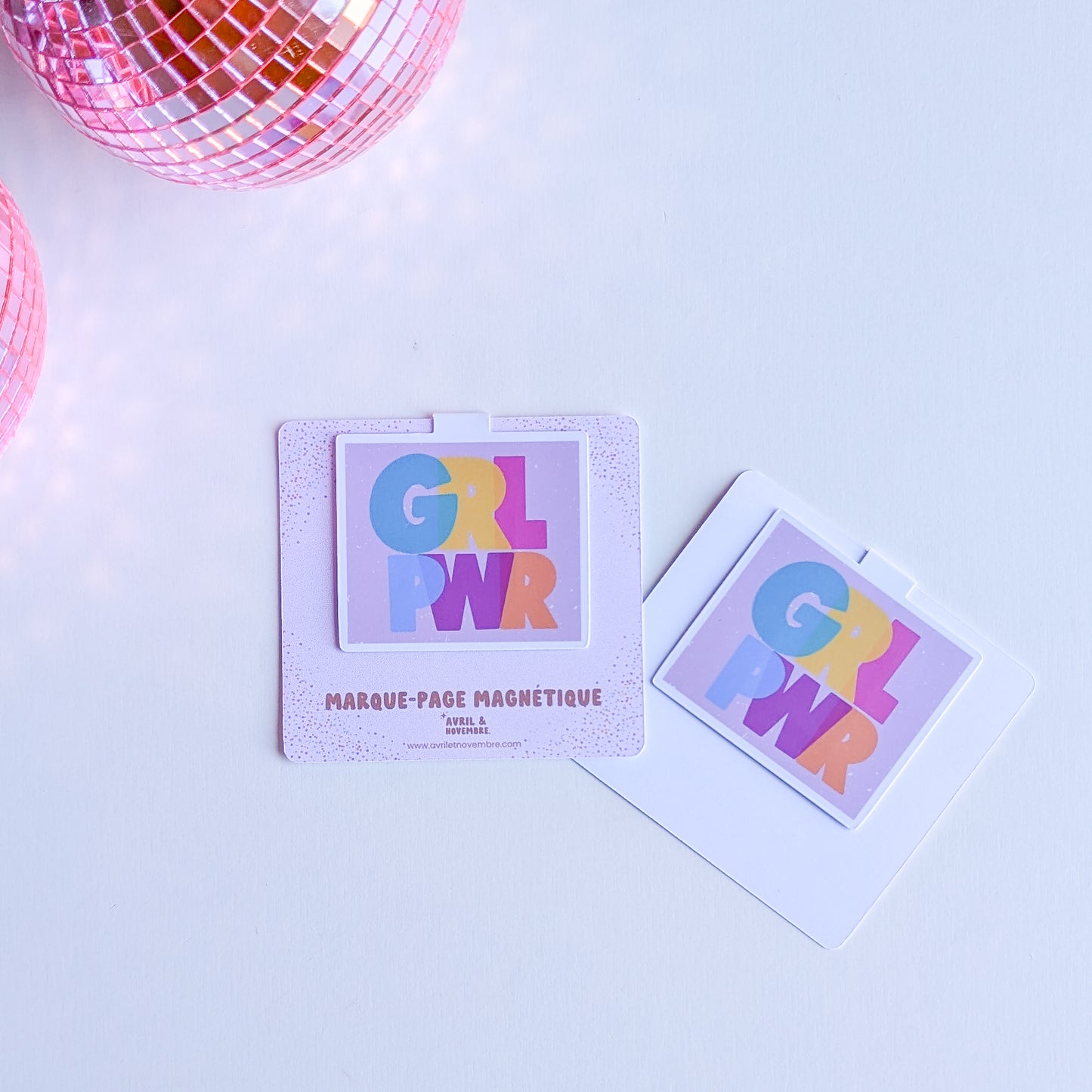 Marque-Page Magnétique – GiRL PoWeR