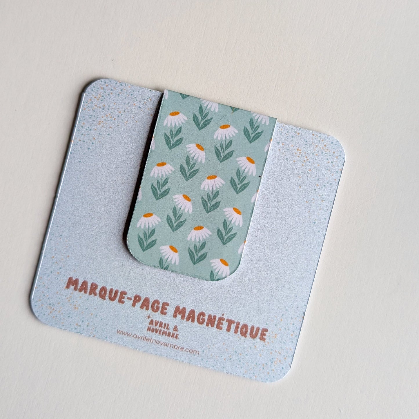 Marque-Page Magnétique - Marguerites