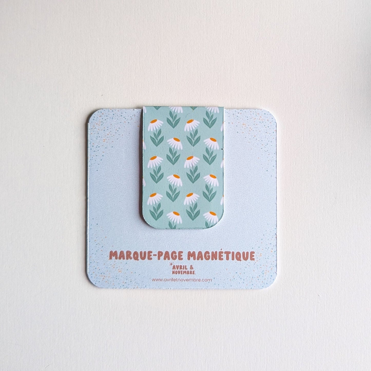Marque-Page Magnétique - Marguerites