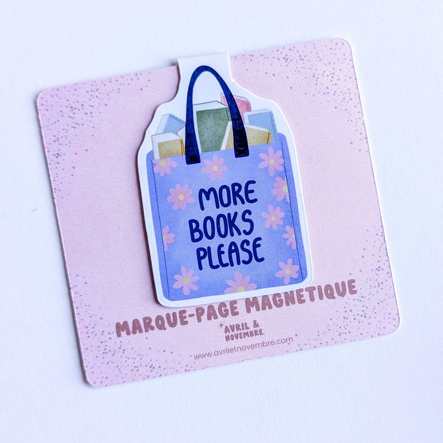 Marque-Page Magnétique – More Books Please