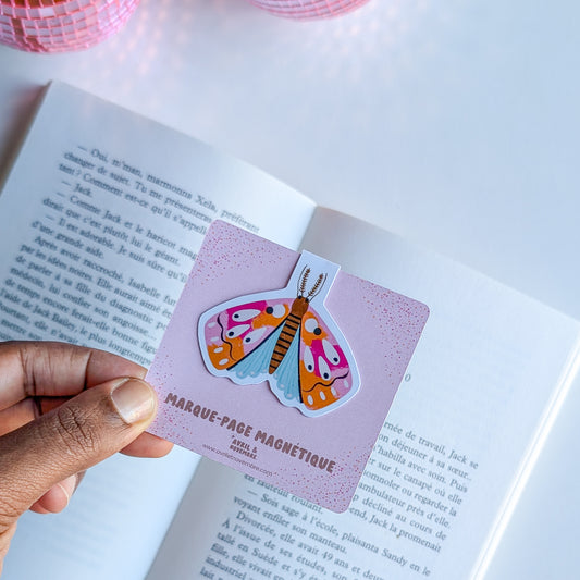 Marque-Page Magnétique – Papillon Coloré