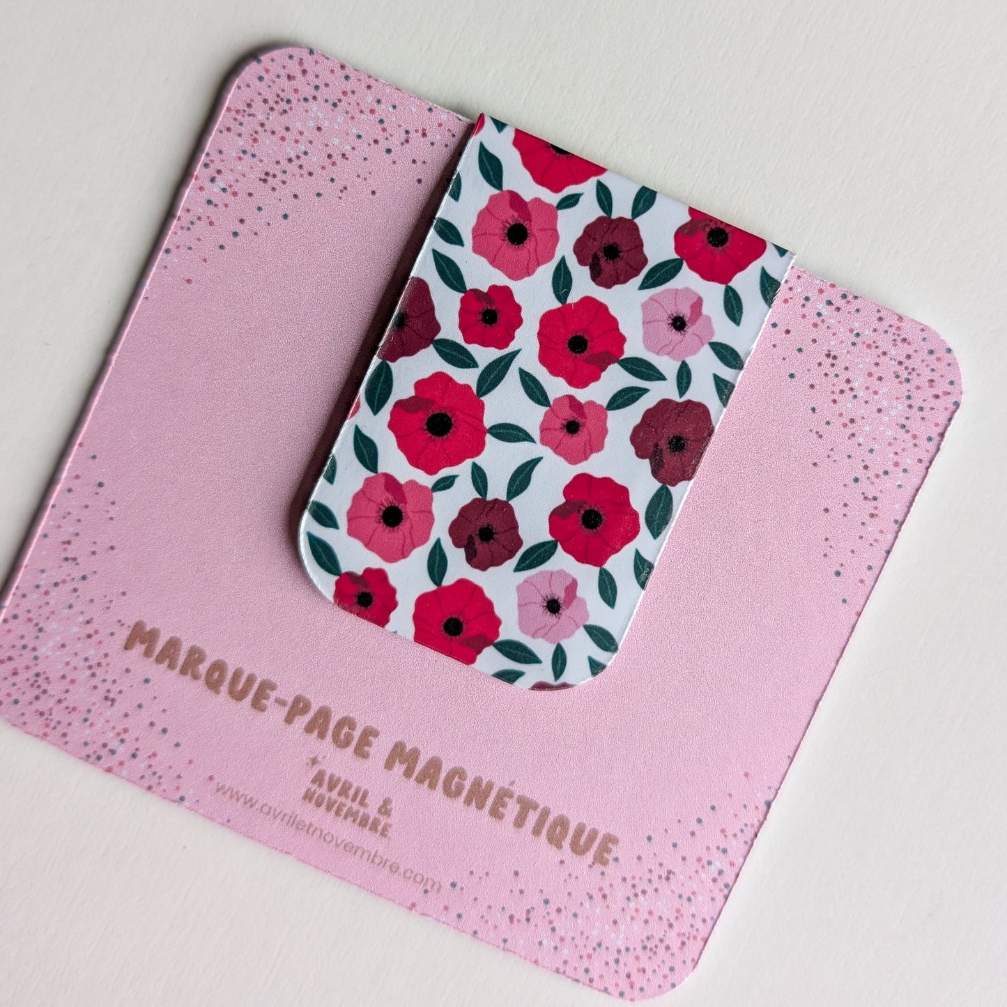 Marque-Page Magnétique - Anémones