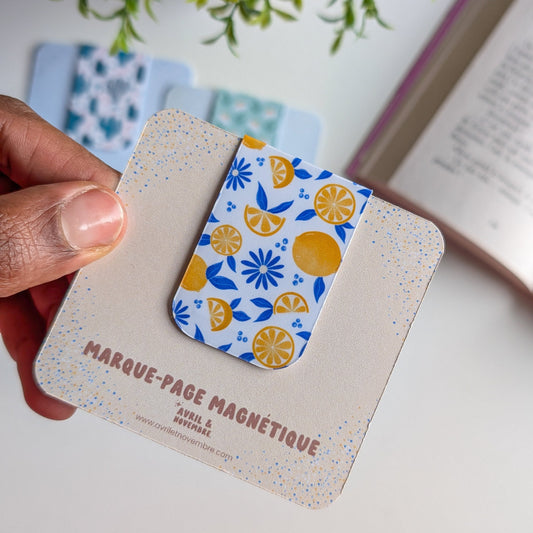 Marque-Page Magnétique - Citrons