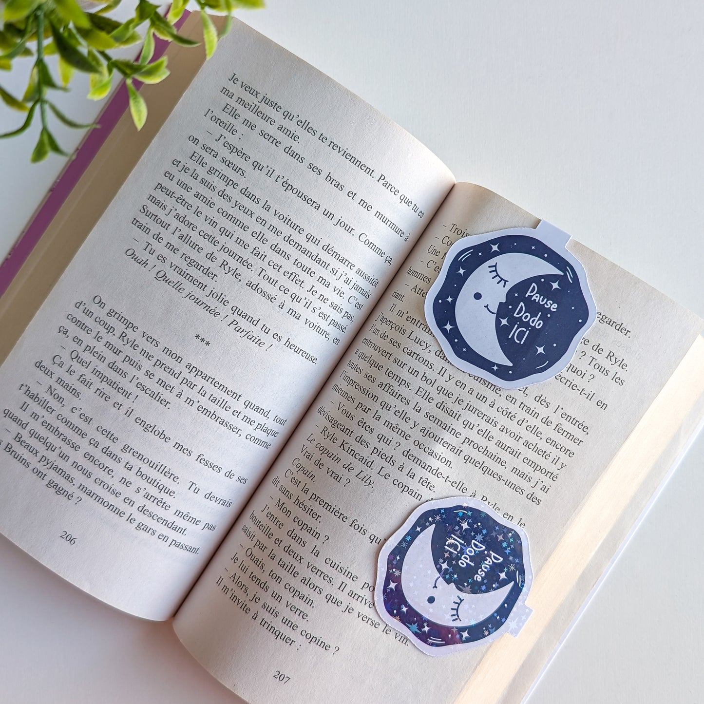 Marque-Page Magnétique - Pause dodo ici