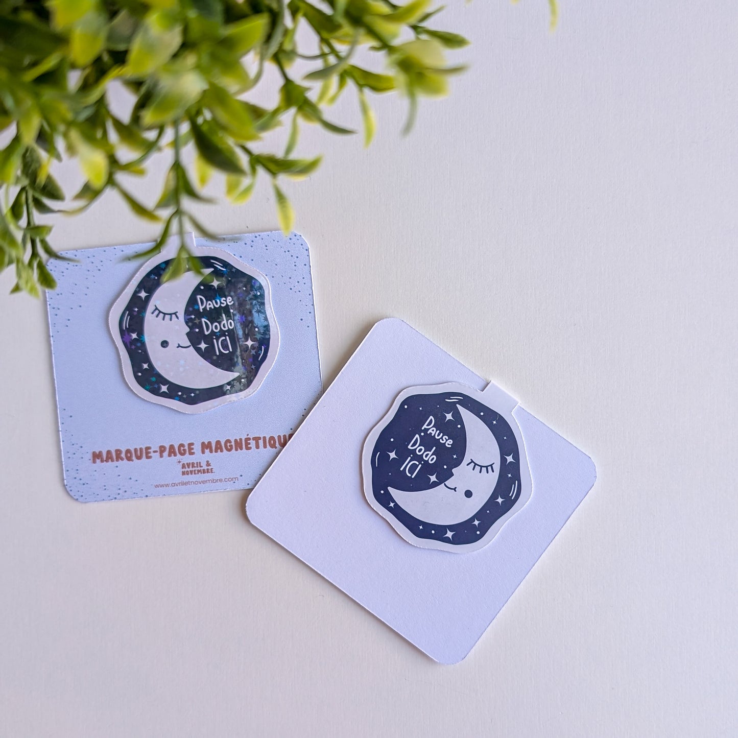 Marque-Page Magnétique - Pause dodo ici