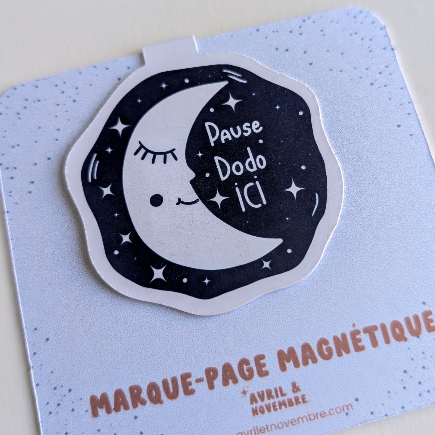 Marque-Page Magnétique - Pause dodo ici