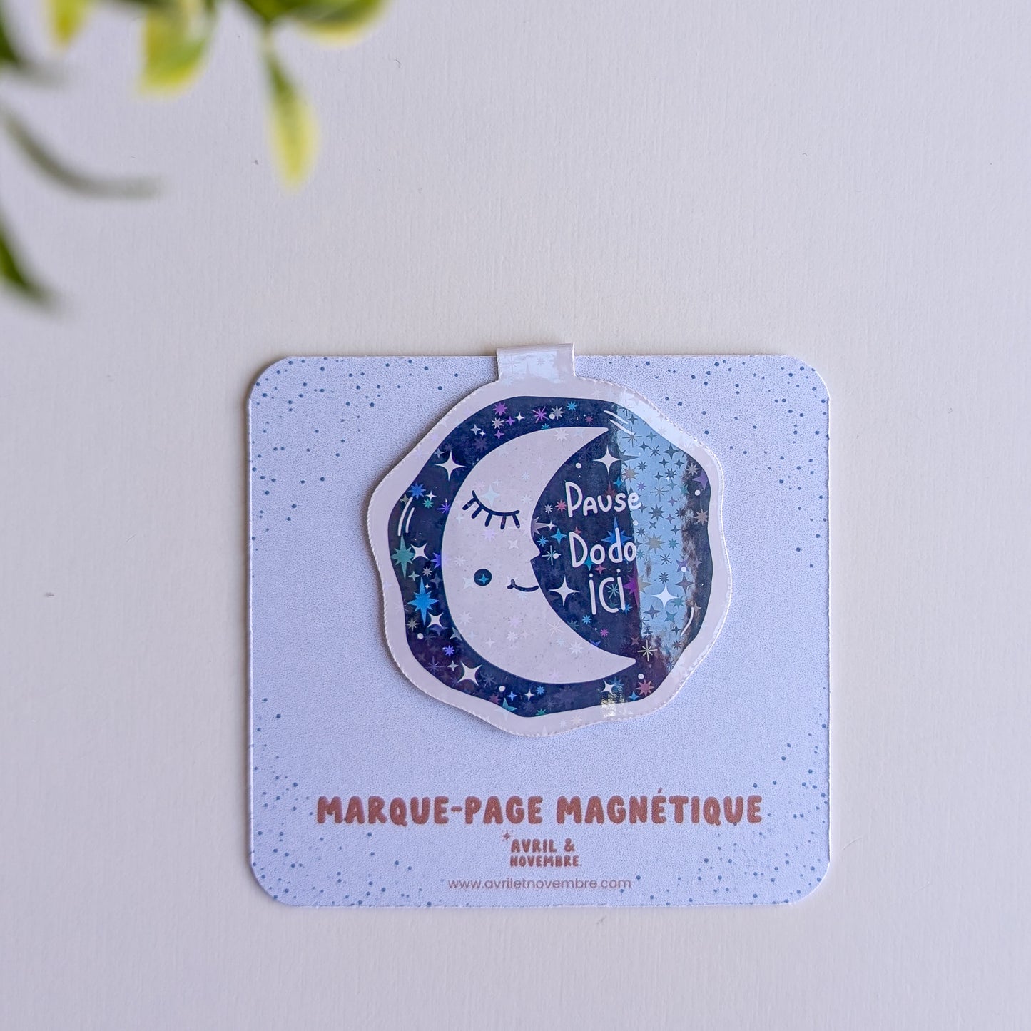 Marque-Page Magnétique - Pause dodo ici