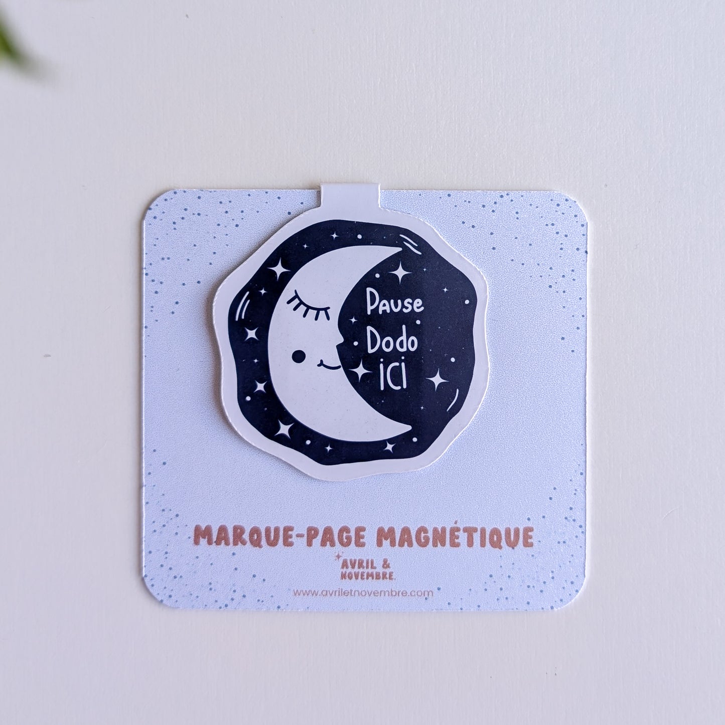 Marque-Page Magnétique - Pause dodo ici