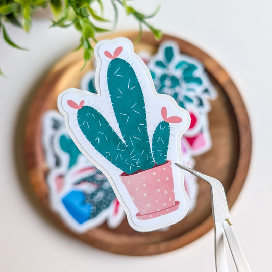 Sticker – Cactus à 3 branches