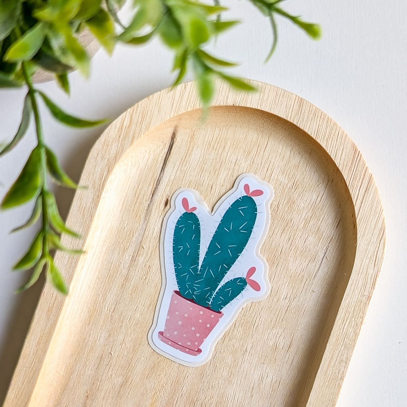Sticker – Cactus à 3 branches
