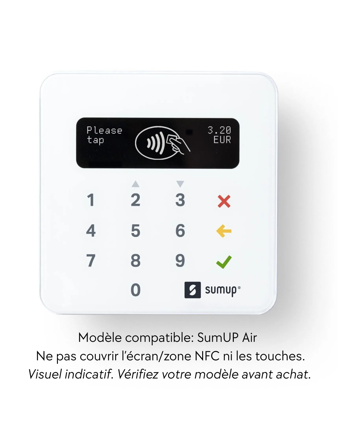 Sticker de personnalisation – compatible avec SumUp Air (ancien modèle)
