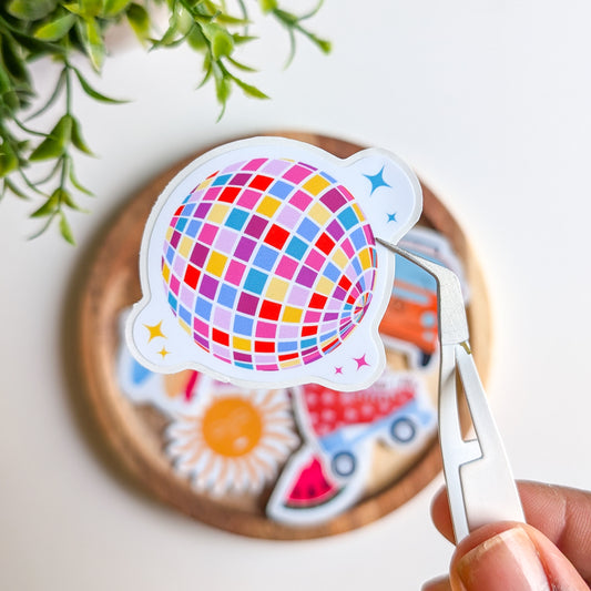 Sticker – Boule à facettes