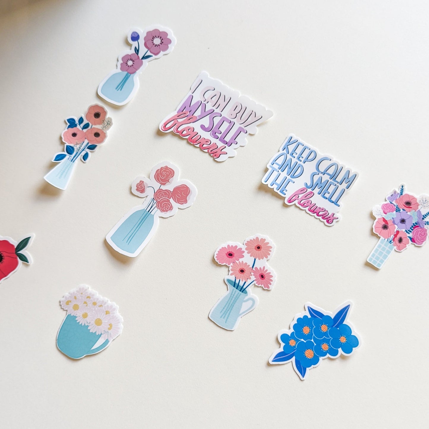 Stickers thème fleurs