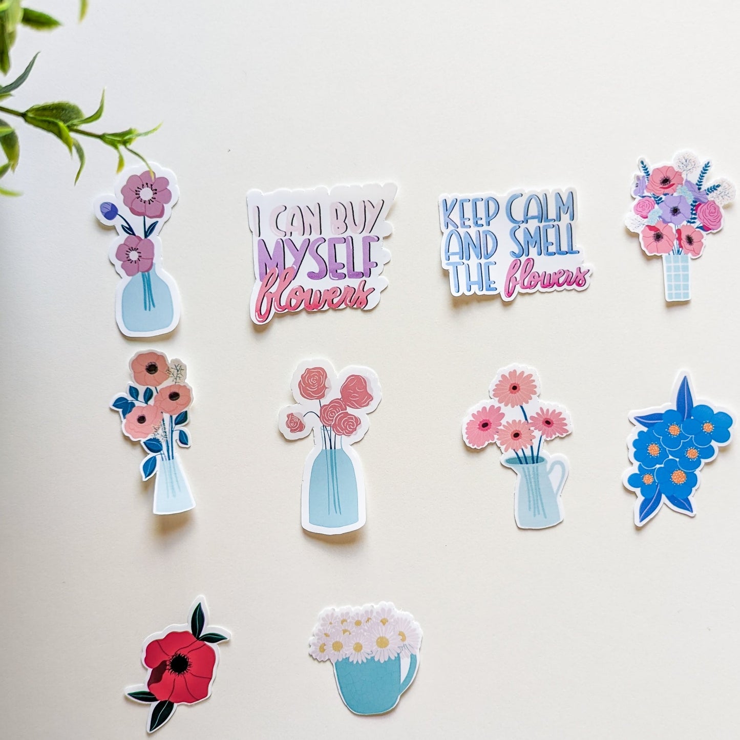 Stickers thème fleurs