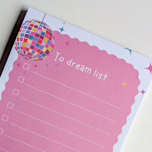 To Dream List 10x21 cm - Boule à facette