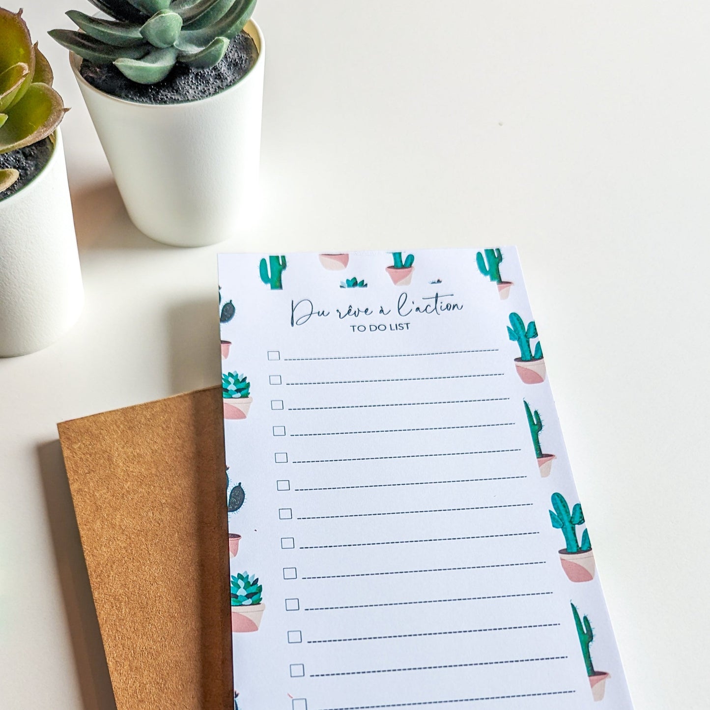 To-Do List 10x21 cm Cactus