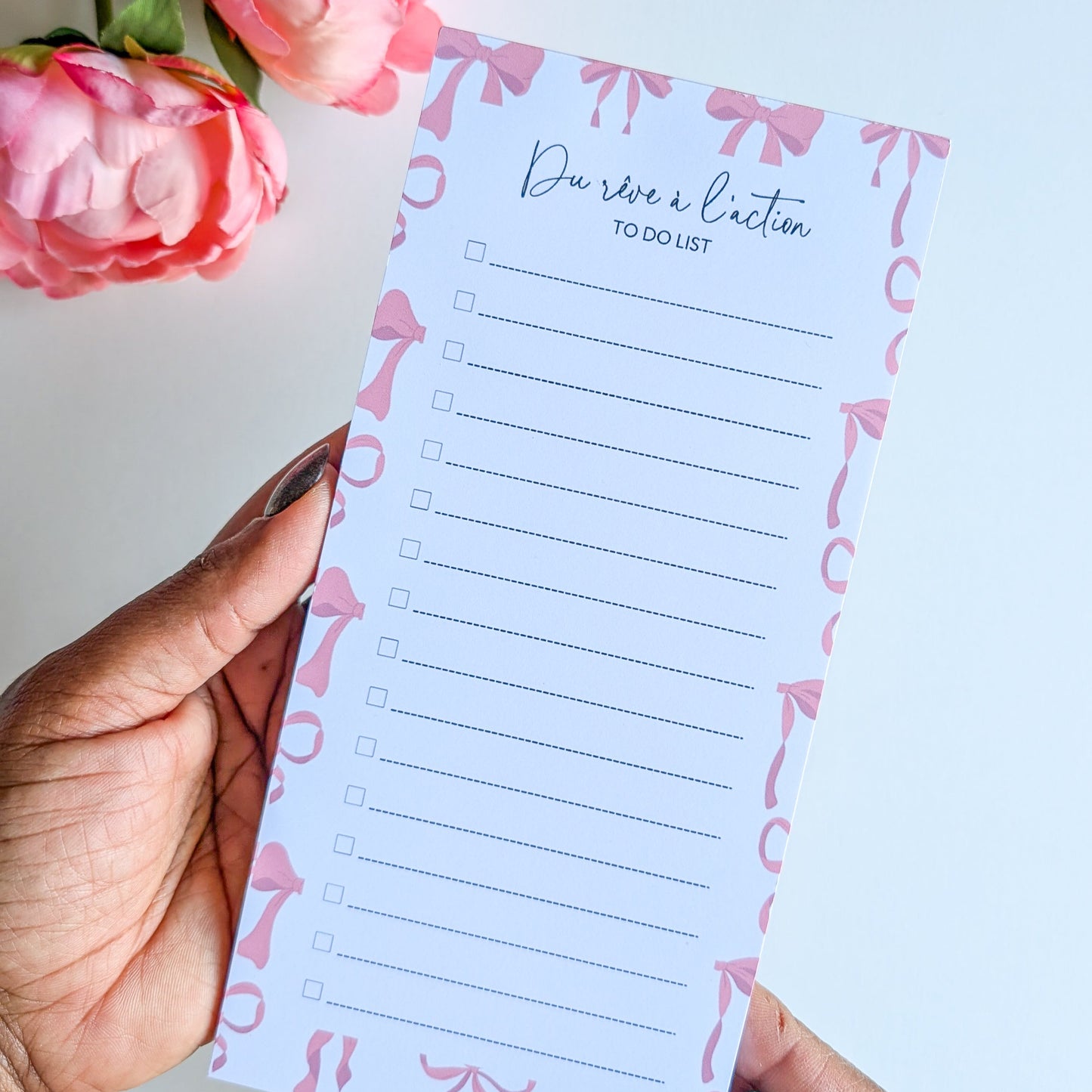 To-Do List 10x21 cm - Noeuds