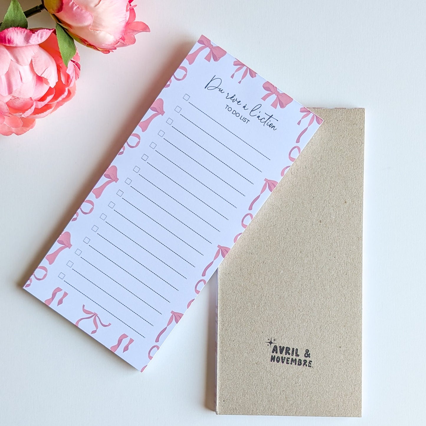 To-Do List 10x21 cm - Noeuds