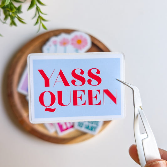 Sticker – Yass Queen